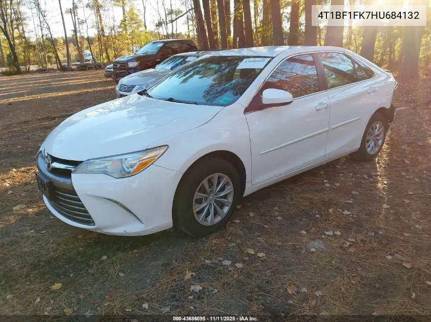 4T1BF1FK7HU684132 2017 Toyota Camry Le