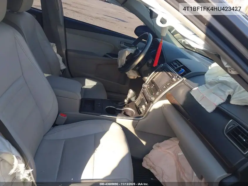 4T1BF1FK4HU423427 2017 Toyota Camry Xle