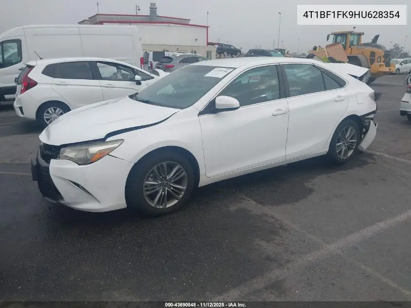 4T1BF1FK9HU628354 2017 Toyota Camry Se