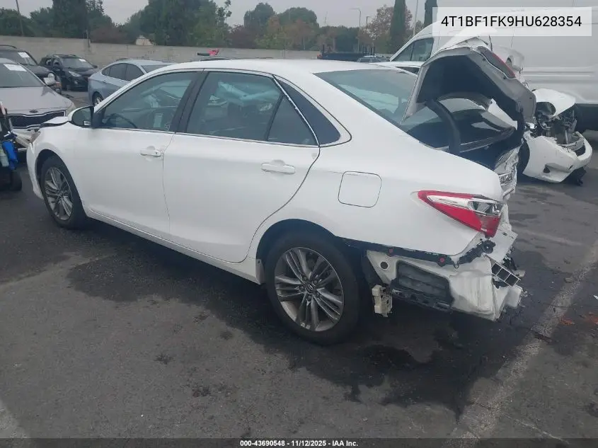4T1BF1FK9HU628354 2017 Toyota Camry Se