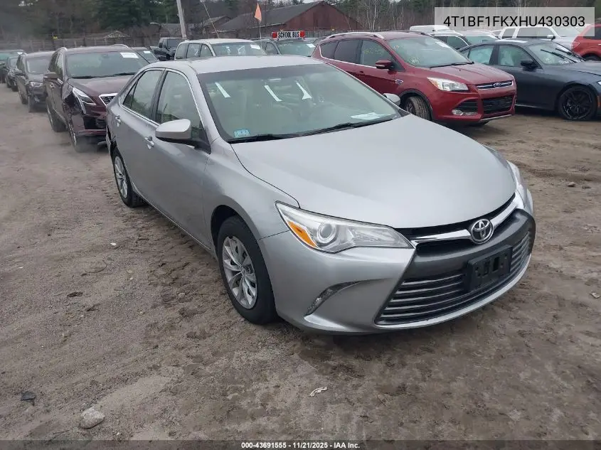 4T1BF1FKXHU430303 2017 Toyota Camry Le