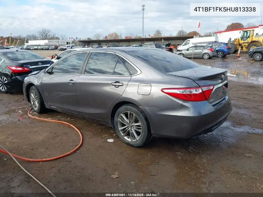 4T1BF1FK5HU813338 2017 Toyota Camry Se