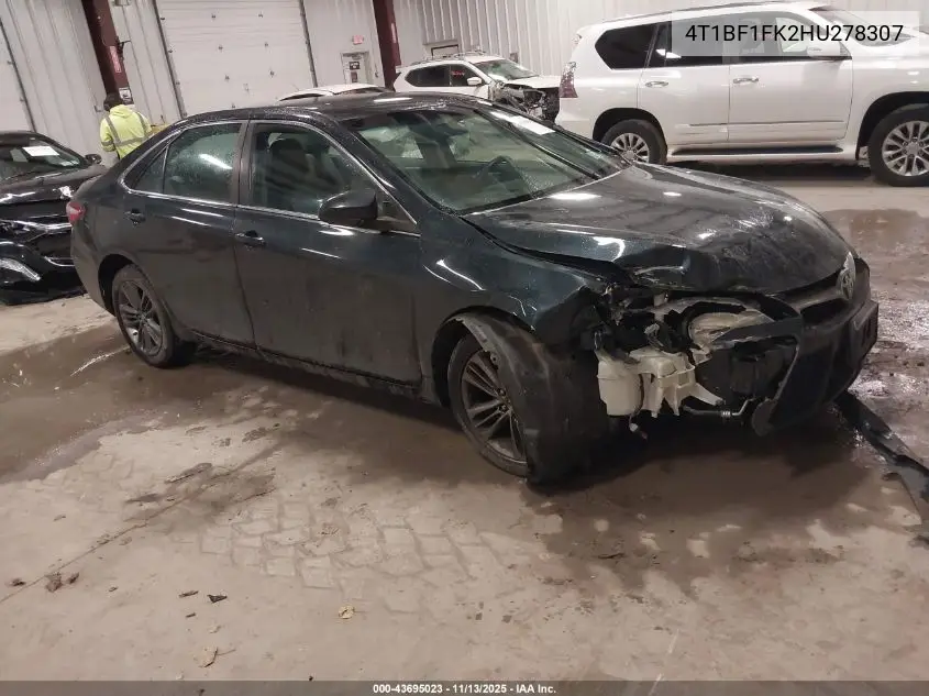 4T1BF1FK2HU278307 2017 Toyota Camry Se