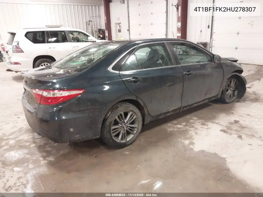 4T1BF1FK2HU278307 2017 Toyota Camry Se