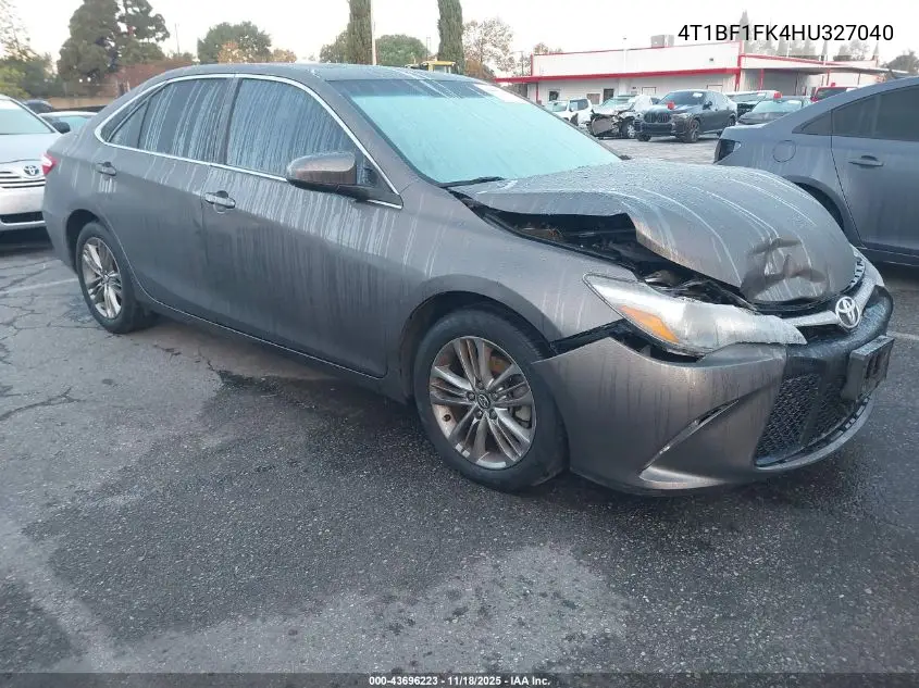 4T1BF1FK4HU327040 2017 Toyota Camry Se