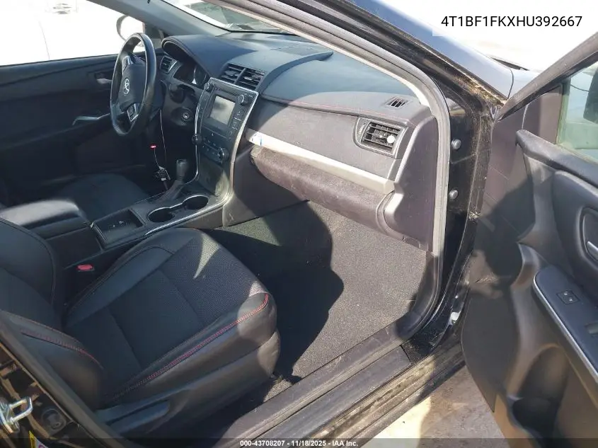 4T1BF1FKXHU392667 2017 Toyota Camry Se
