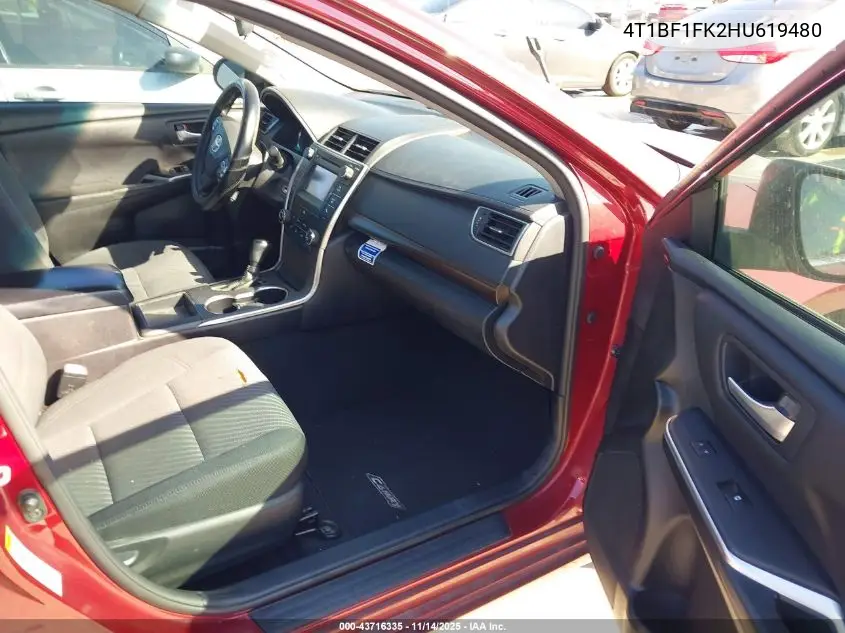 4T1BF1FK2HU619480 2017 Toyota Camry Le