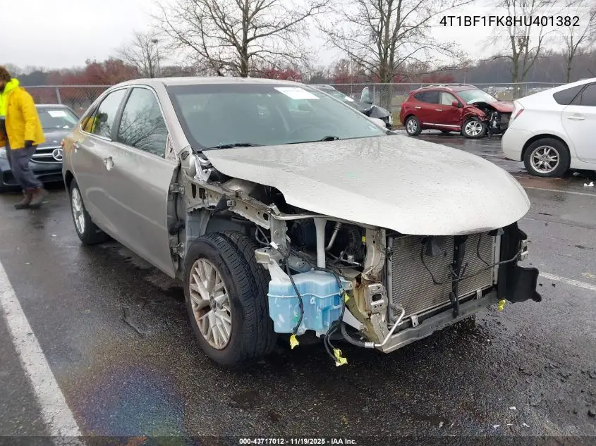 4T1BF1FK8HU401382 2017 Toyota Camry Le