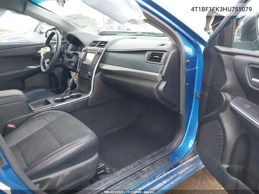 4T1BF1FK3HU751079 2017 Toyota Camry Se