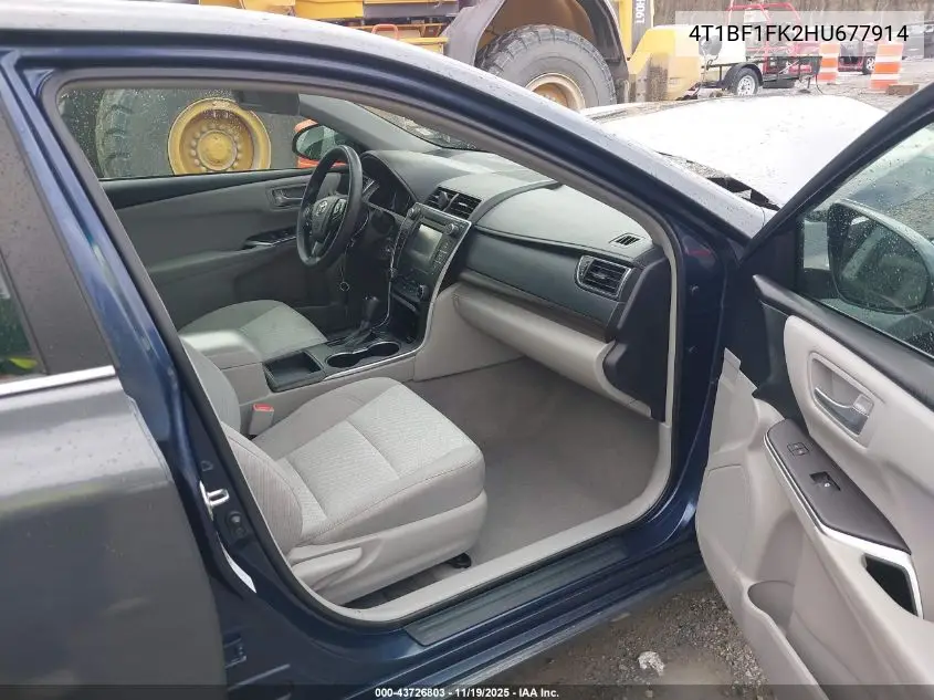 4T1BF1FK2HU677914 2017 Toyota Camry Le