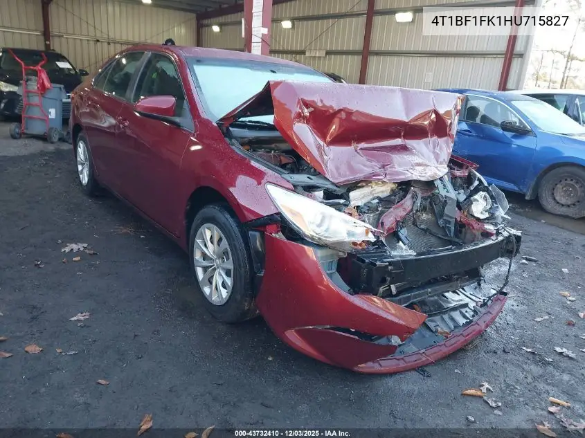 4T1BF1FK1HU715827 2017 Toyota Camry Le
