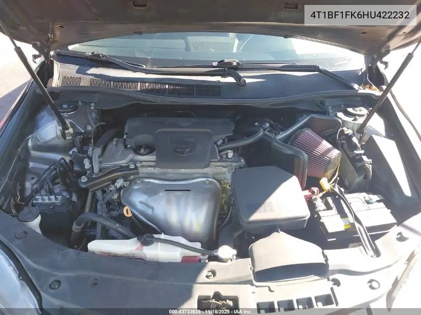 4T1BF1FK6HU422232 2017 Toyota Camry Se