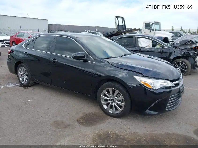 4T1BF1FK5HU359169 2017 Toyota Camry Xle