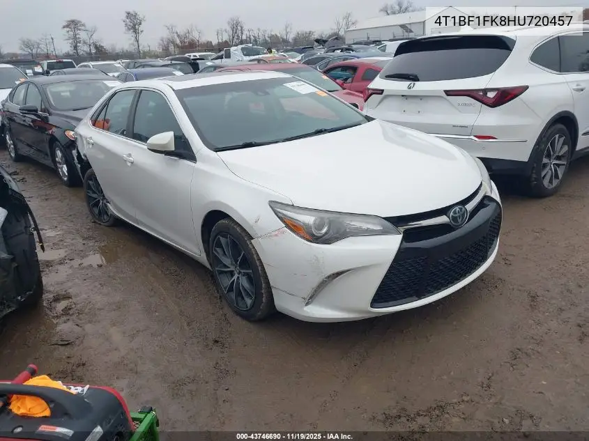 4T1BF1FK8HU720457 2017 Toyota Camry Xse