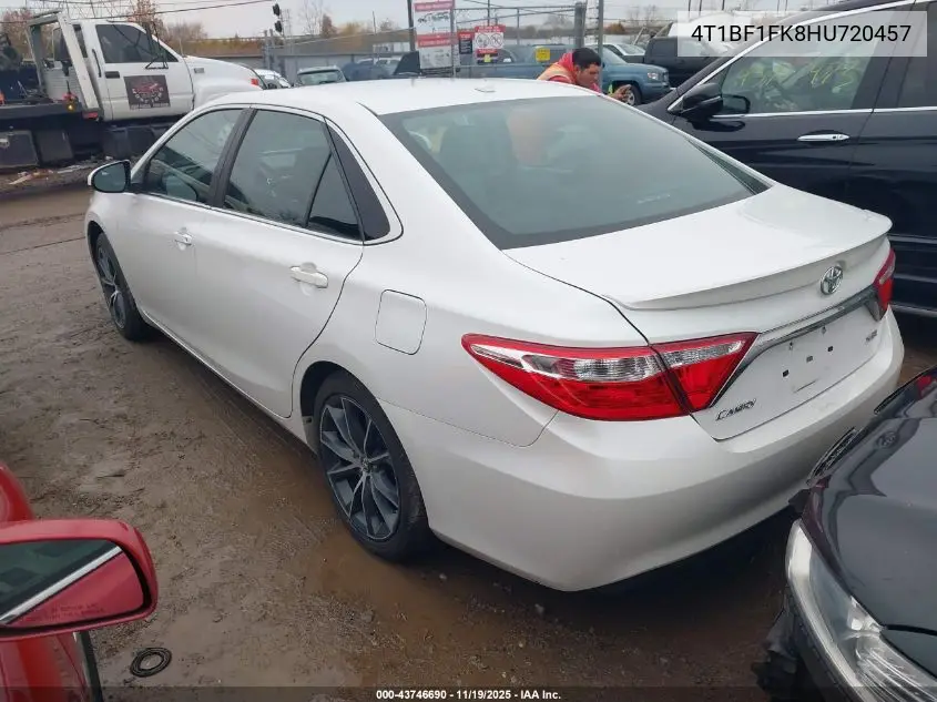 4T1BF1FK8HU720457 2017 Toyota Camry Xse