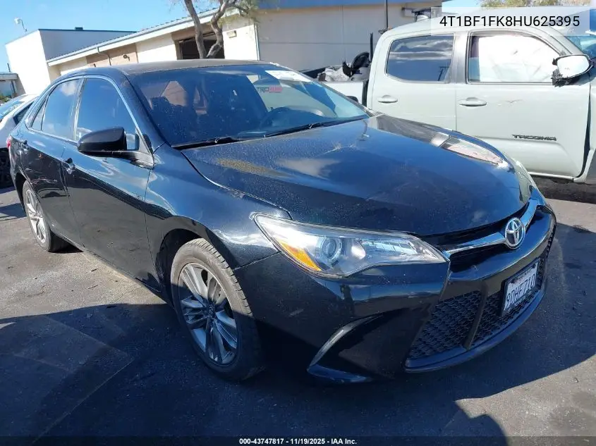 4T1BF1FK8HU625395 2017 Toyota Camry Se