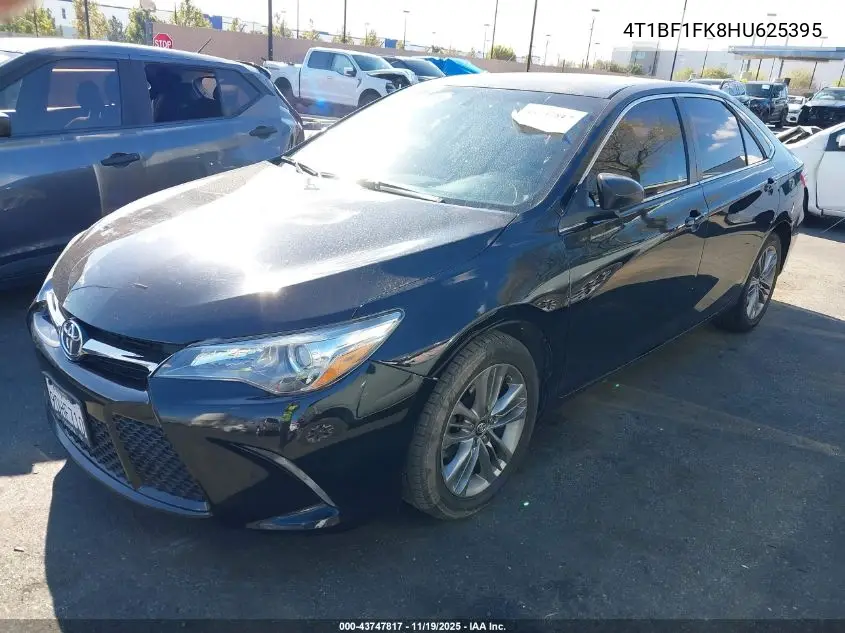 4T1BF1FK8HU625395 2017 Toyota Camry Se