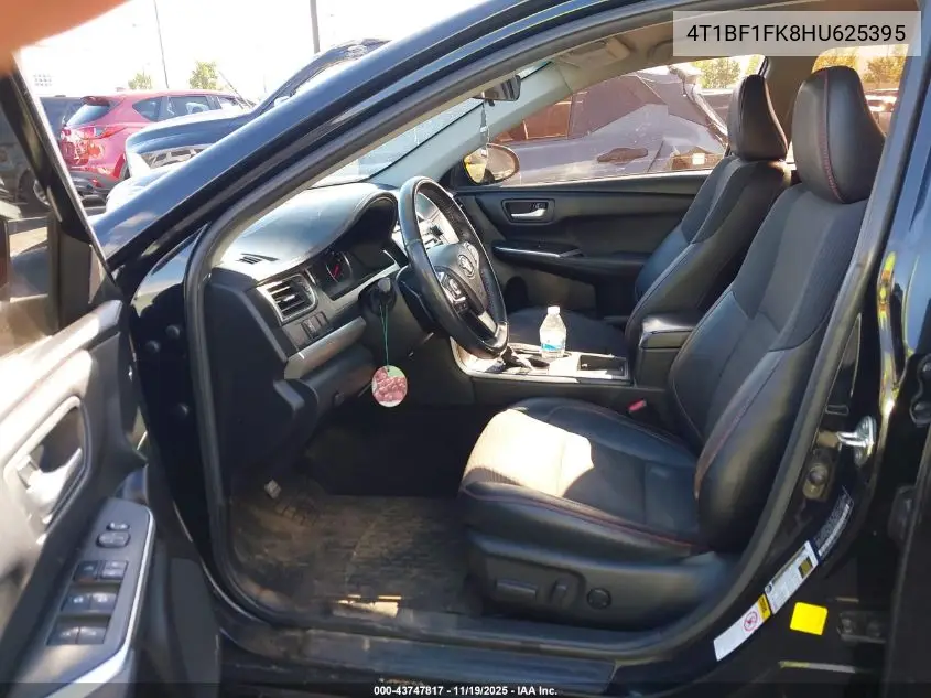 4T1BF1FK8HU625395 2017 Toyota Camry Se