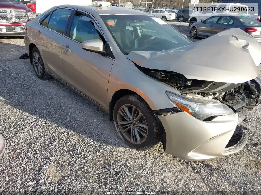 4T1BF1FKXHU290673 2017 Toyota Camry Se