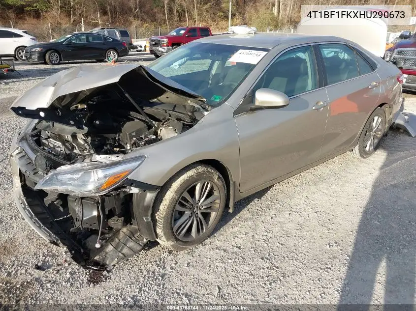 4T1BF1FKXHU290673 2017 Toyota Camry Se