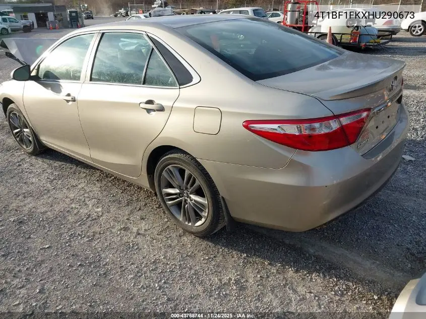 4T1BF1FKXHU290673 2017 Toyota Camry Se