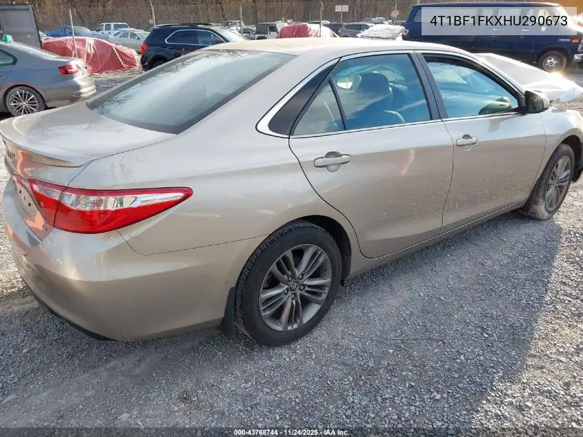 4T1BF1FKXHU290673 2017 Toyota Camry Se