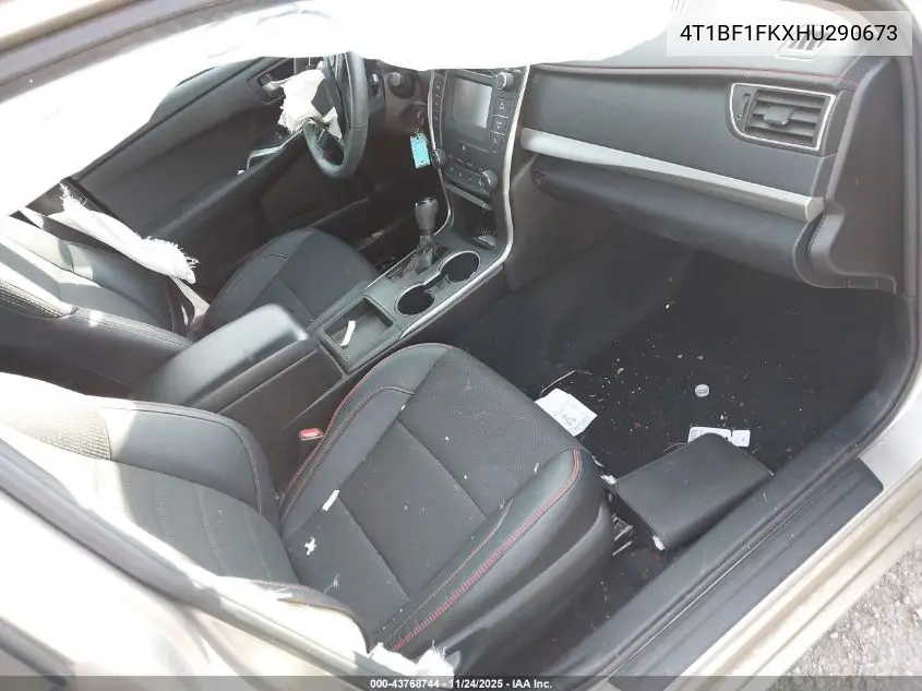 4T1BF1FKXHU290673 2017 Toyota Camry Se