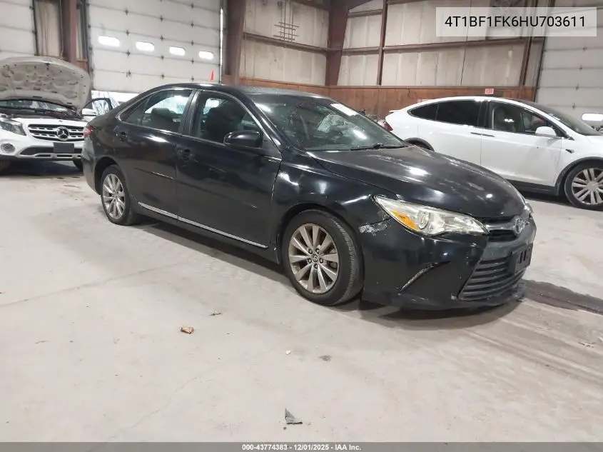 4T1BF1FK6HU703611 2017 Toyota Camry Xle