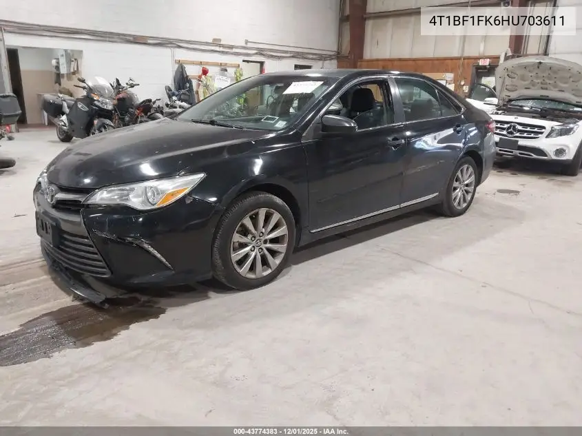 4T1BF1FK6HU703611 2017 Toyota Camry Xle