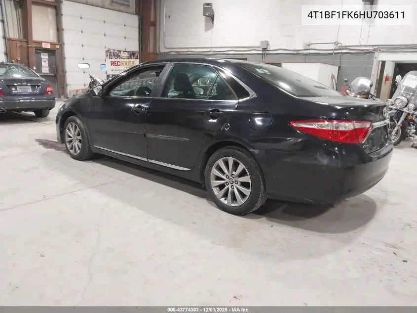4T1BF1FK6HU703611 2017 Toyota Camry Xle
