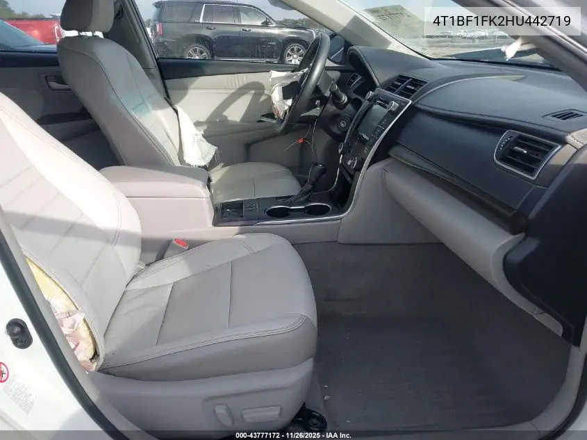 4T1BF1FK2HU442719 2017 Toyota Camry Xle