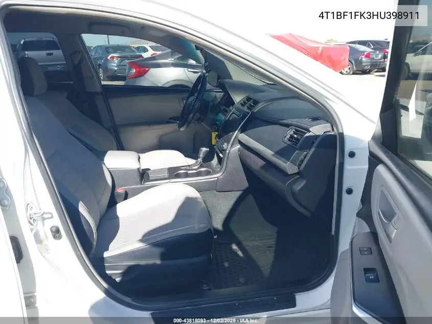 4T1BF1FK3HU398911 2017 Toyota Camry Se