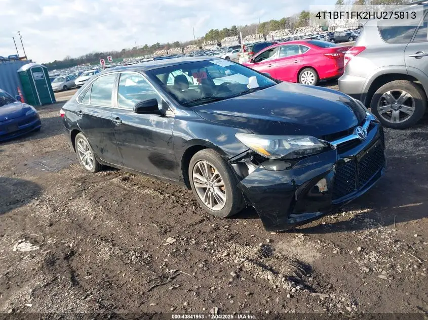 4T1BF1FK2HU275813 2017 Toyota Camry Se