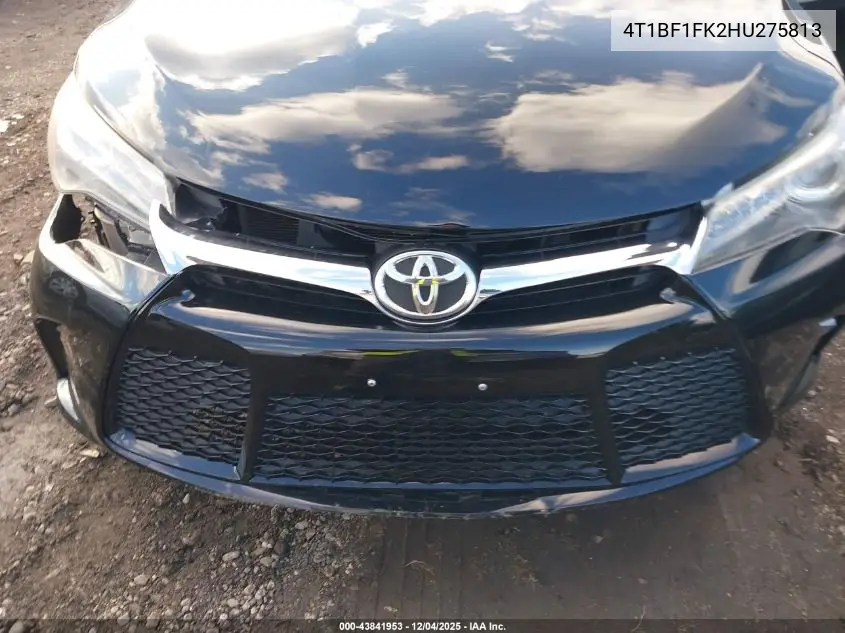 4T1BF1FK2HU275813 2017 Toyota Camry Se