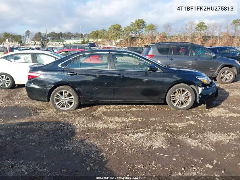 4T1BF1FK2HU275813 2017 Toyota Camry Se