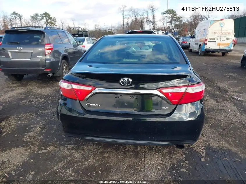 4T1BF1FK2HU275813 2017 Toyota Camry Se