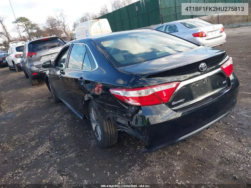 4T1BF1FK2HU275813 2017 Toyota Camry Se