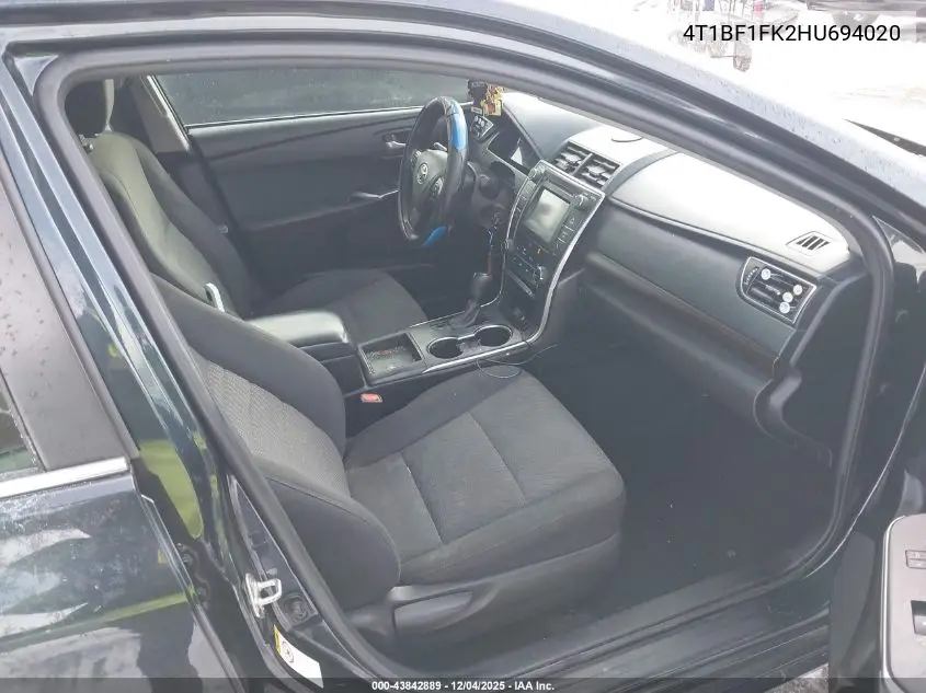 4T1BF1FK2HU694020 2017 Toyota Camry Le