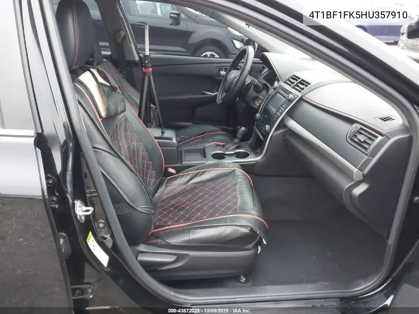 4T1BF1FK5HU357910 2017 Toyota Camry Se