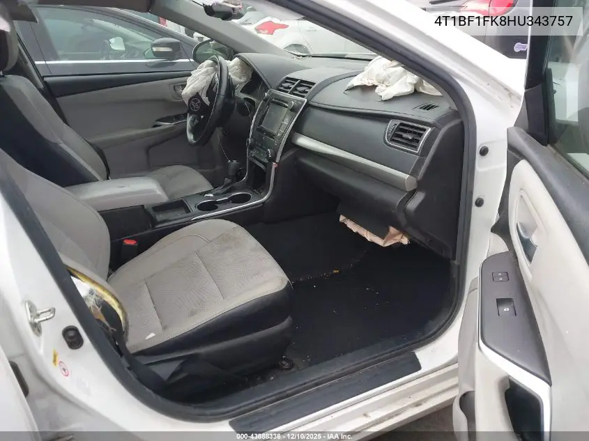 4T1BF1FK8HU343757 2017 Toyota Camry Se
