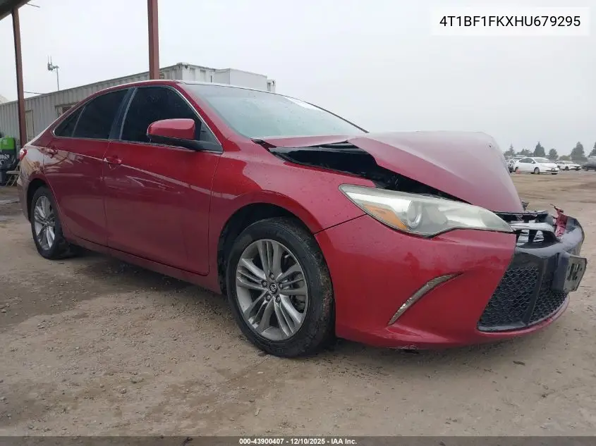 4T1BF1FKXHU679295 2017 Toyota Camry Se