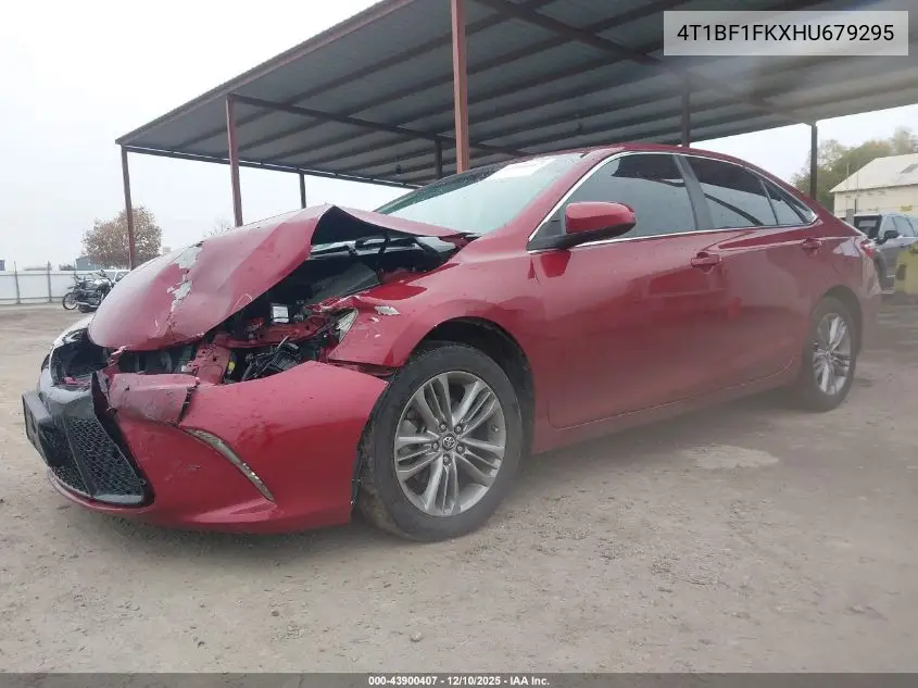 4T1BF1FKXHU679295 2017 Toyota Camry Se