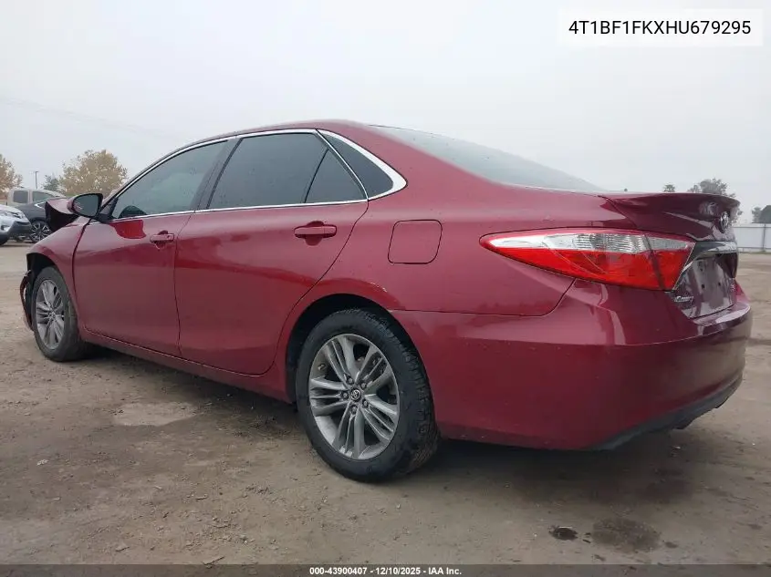 4T1BF1FKXHU679295 2017 Toyota Camry Se