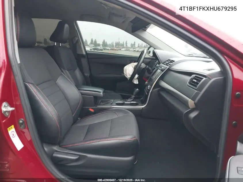 4T1BF1FKXHU679295 2017 Toyota Camry Se