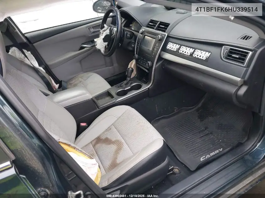 4T1BF1FKGHU339514 2017 Toyota Camry Se
