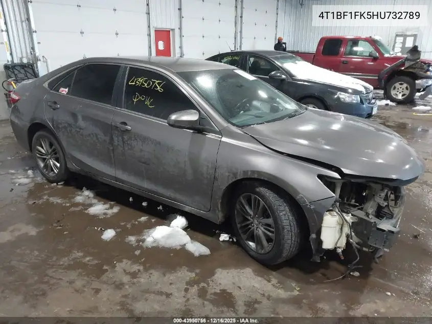 4T1BF1FK5HU732789 2017 Toyota Camry Se