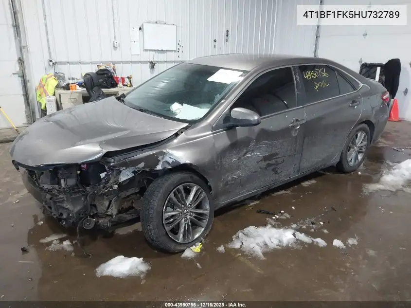 4T1BF1FK5HU732789 2017 Toyota Camry Se
