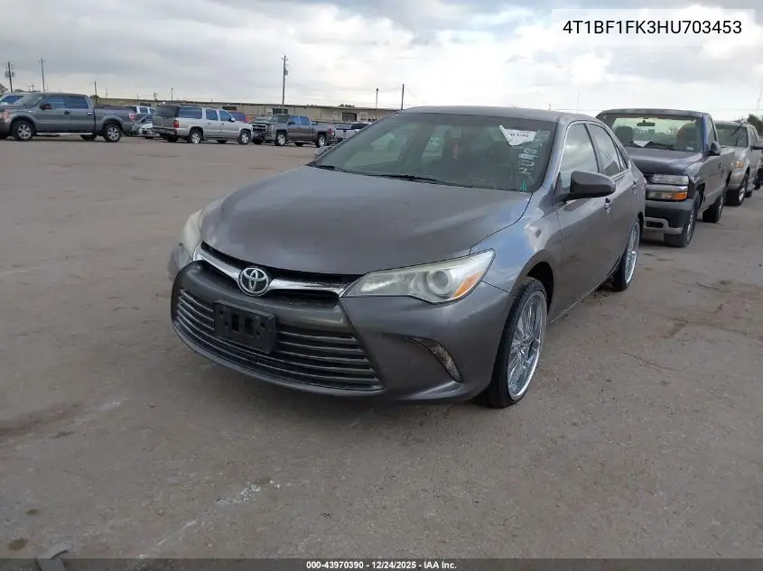 4T1BF1FK3HU703453 2017 Toyota Camry Le