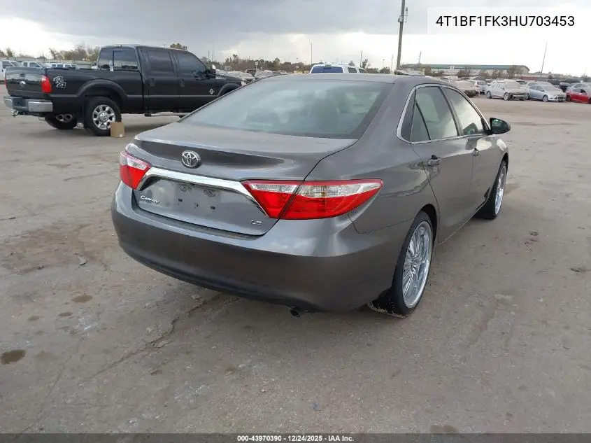 4T1BF1FK3HU703453 2017 Toyota Camry Le