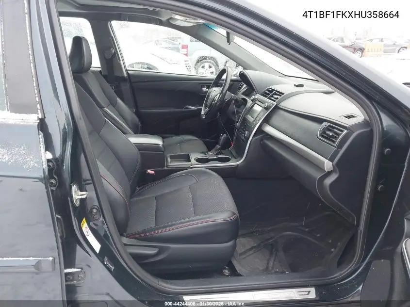 4T1BF1FKXHU358664 2017 Toyota Camry Se